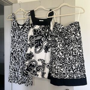 (3) White House Black Market Dresses, size 0